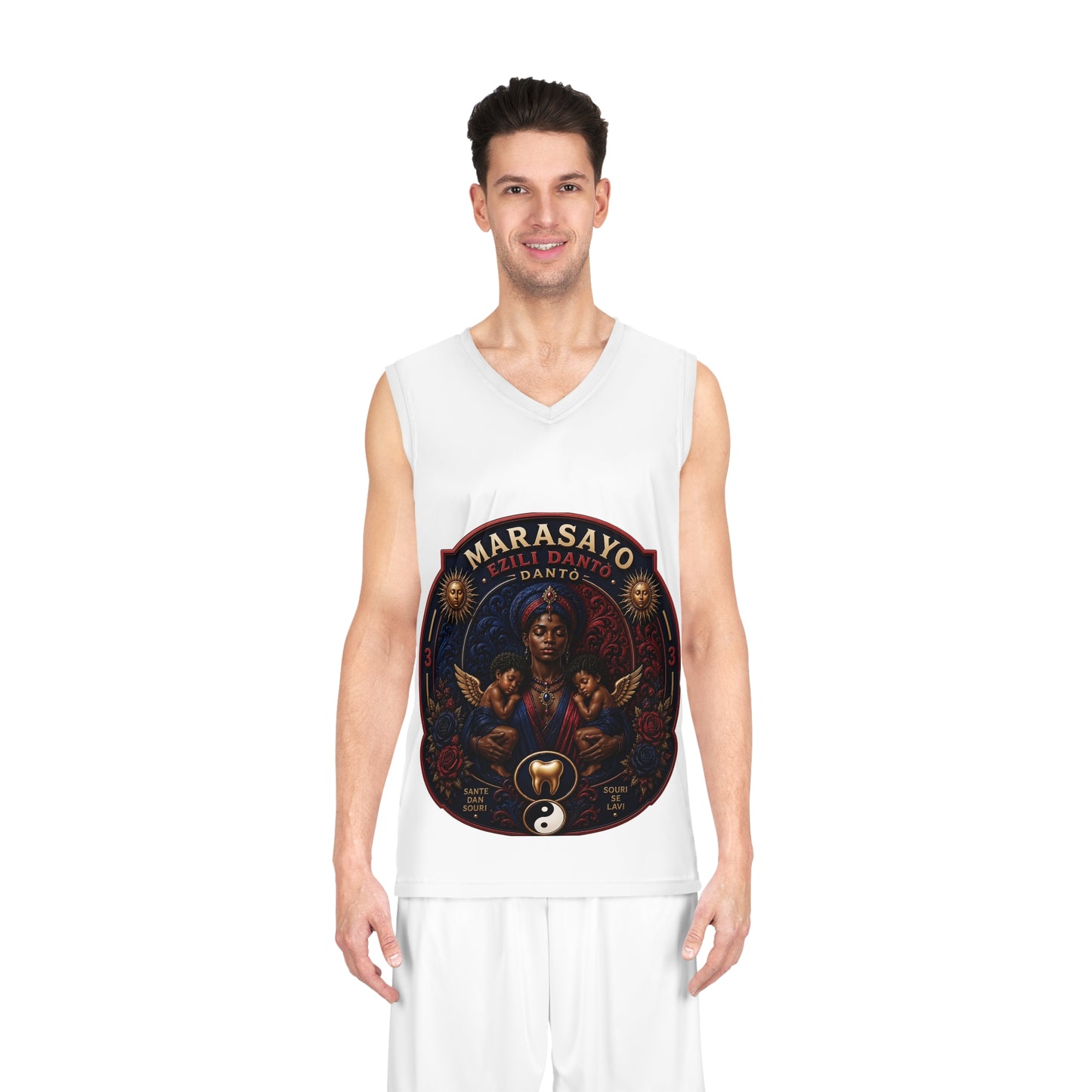 Merch Wars Product 009 Custom All-Over Print Basketball Jersey — Marasa Yo V3
