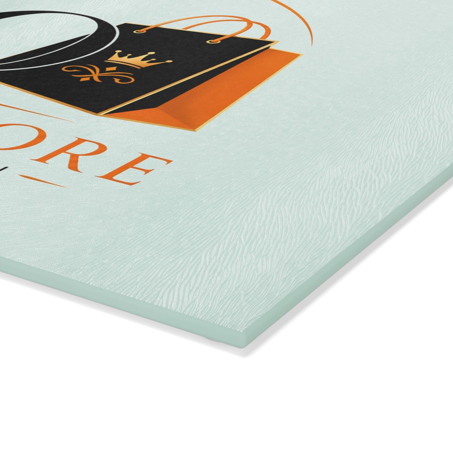 Merch Wars Product #038 : Custom Graphic Glass Cutting Board V3 by Mme Odneus