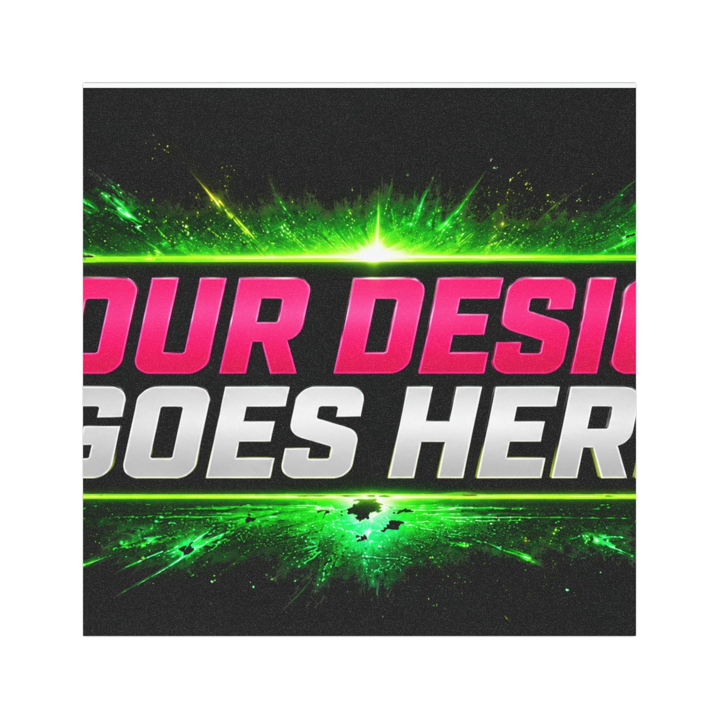 Template Merch Wars Product #037: Custom Racing Car Magnet —