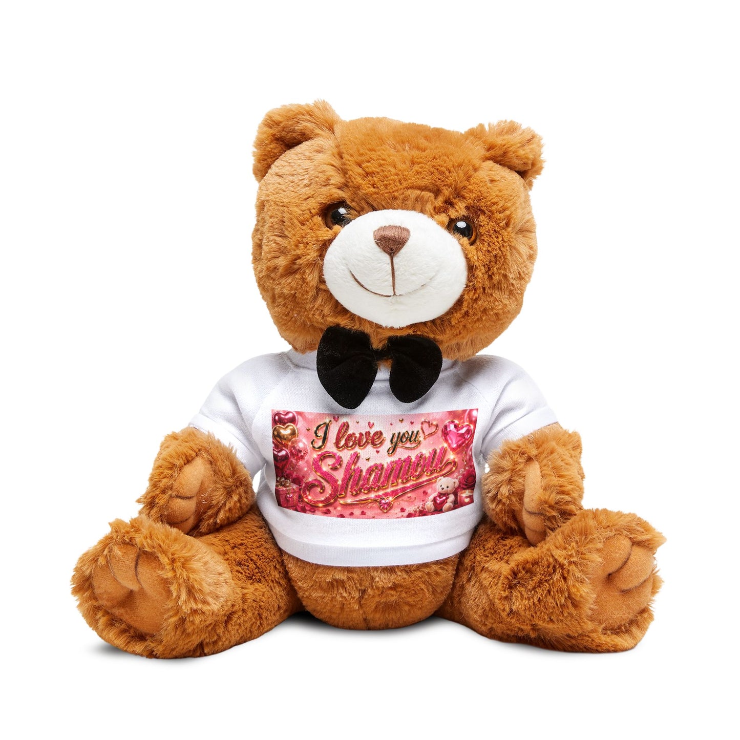 USA ONLY/ MERCH WARS/ Teddy Bear Plush with Personalized T-Shirt #TOYS001-by Shamou