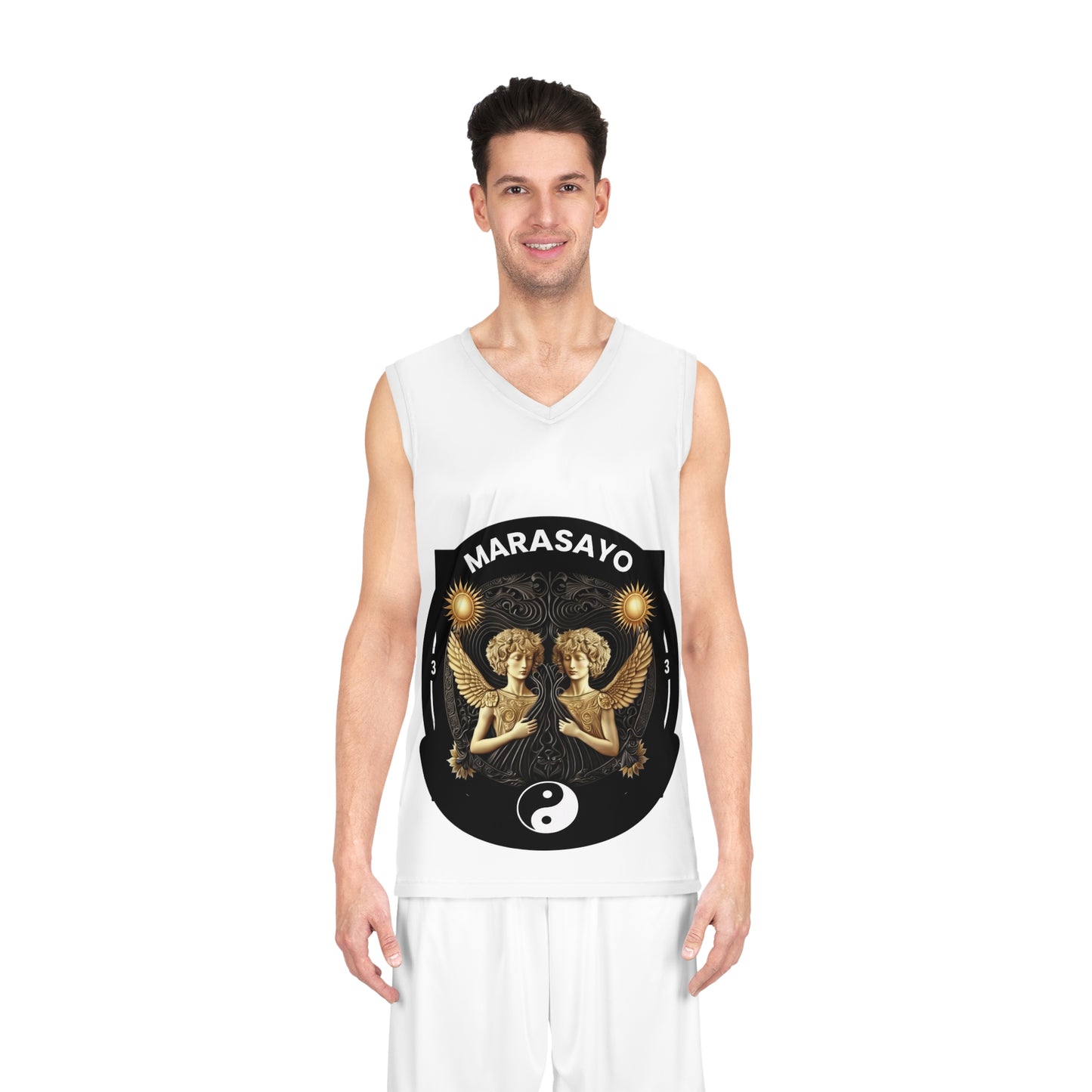 Merch Wars Product 009 Custom All-Over Print Basketball Jersey — Marasa Yo V1