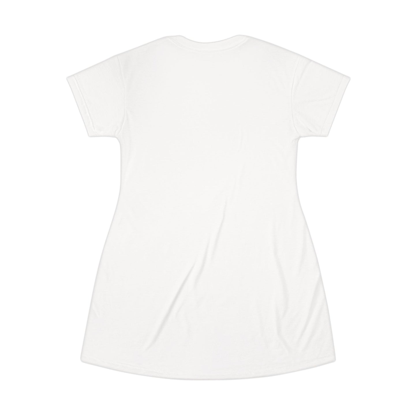 Merch Wars Product #027 Graphic T‑Shirt Dress —  by El Negro Chocolate