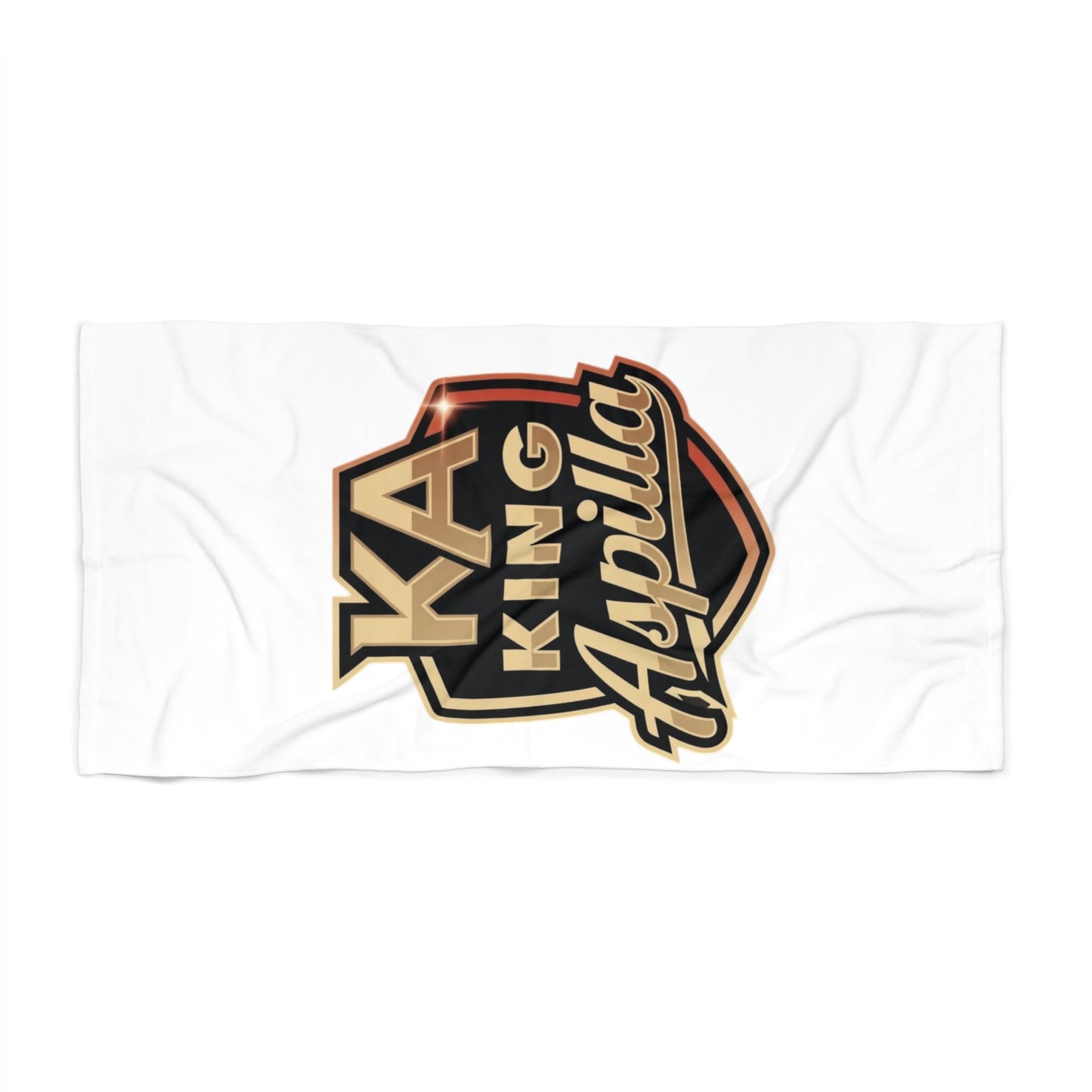 Merch Wars Product 020. Beach Towel — By King Aspilla V1
