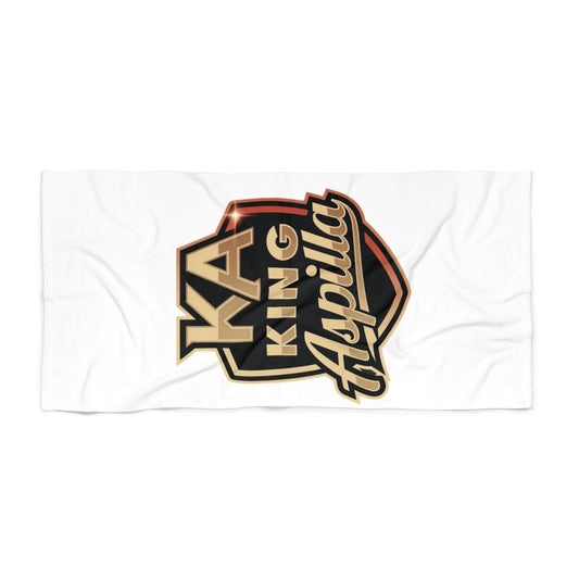 Merch Wars Product 020. Beach Towel — By King Aspilla V1