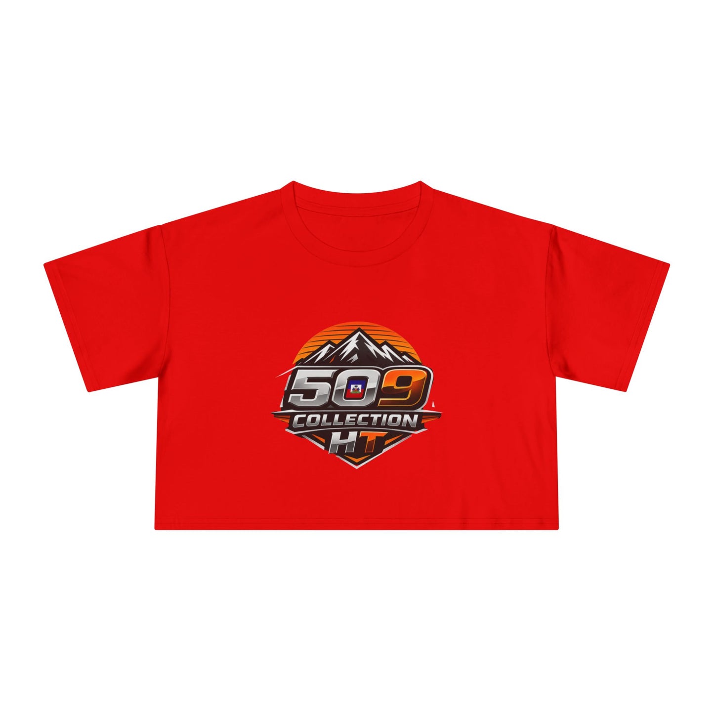 Merch Wars Product 005 Women's Crop Tee/ AS Colour 4062/ size: 3425X2929 px by Glory to Lord
