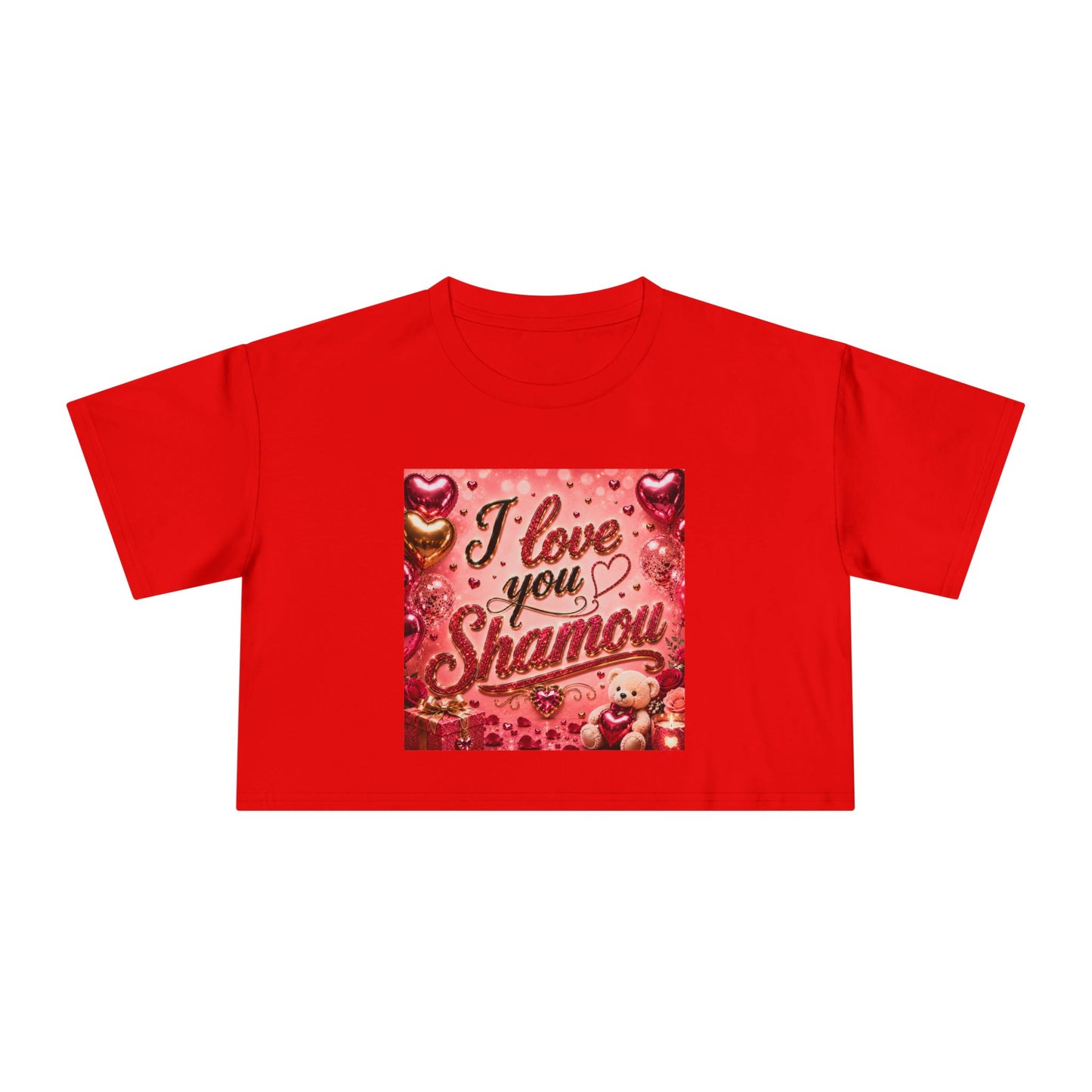 USA ONLY/ MERCH WARS/ Women's Crop Tee # APP001/ by Shamou
