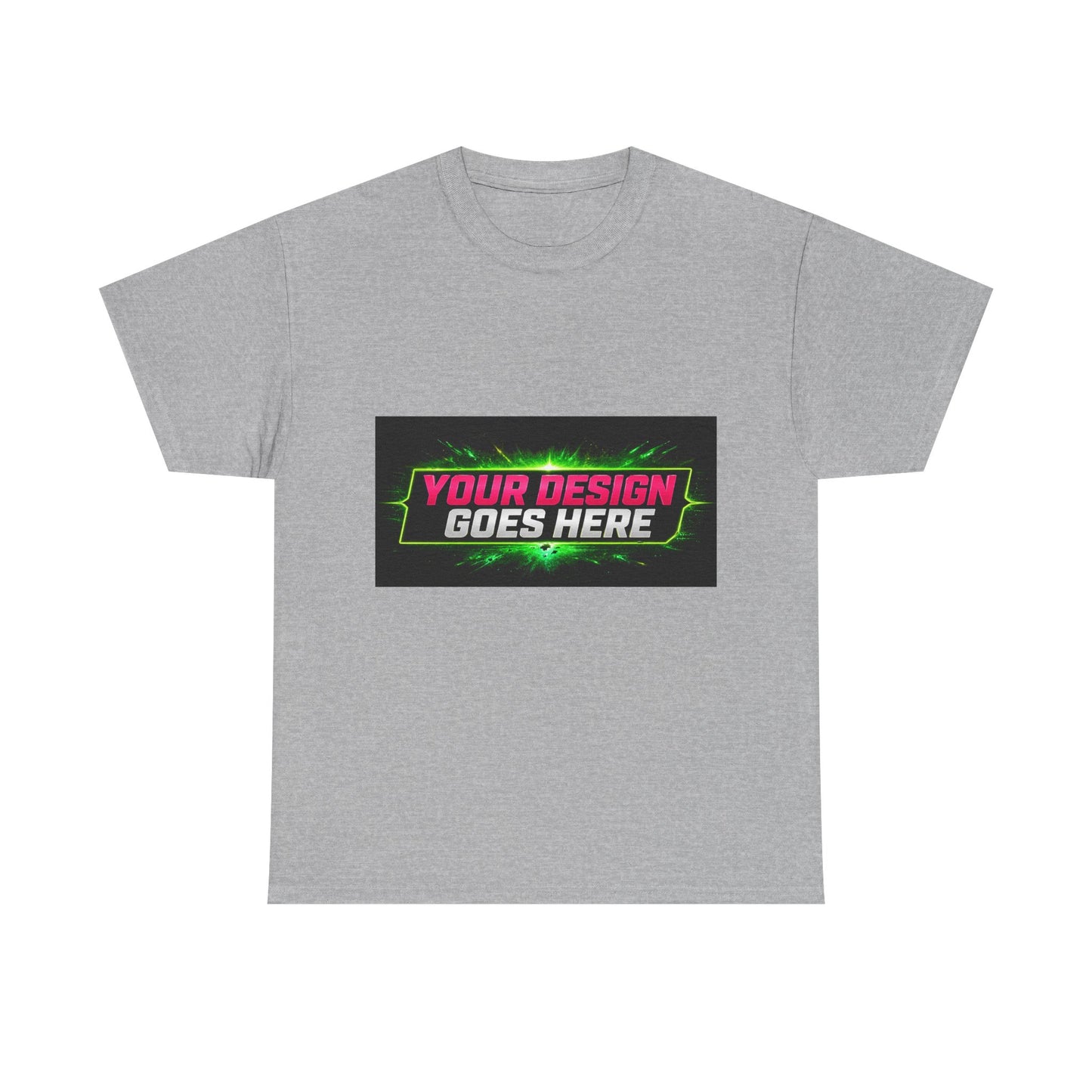 MT TEMPLATE/ EUROPE ONLY/ CZECH, GERMANY/ MERCH WARS/ Heavy Cotton T-Shirt # APP010 - by