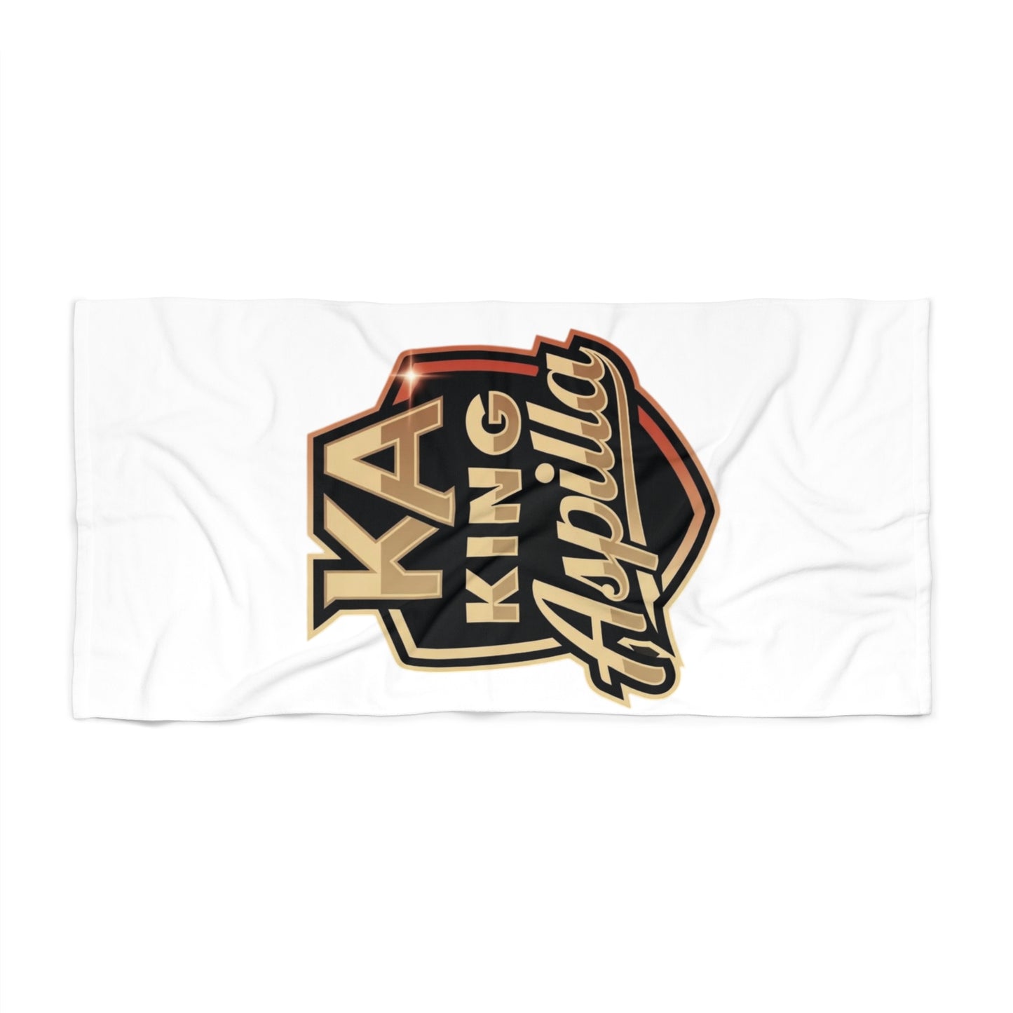 Merch Wars Product 020. Beach Towel — By King Aspilla V1