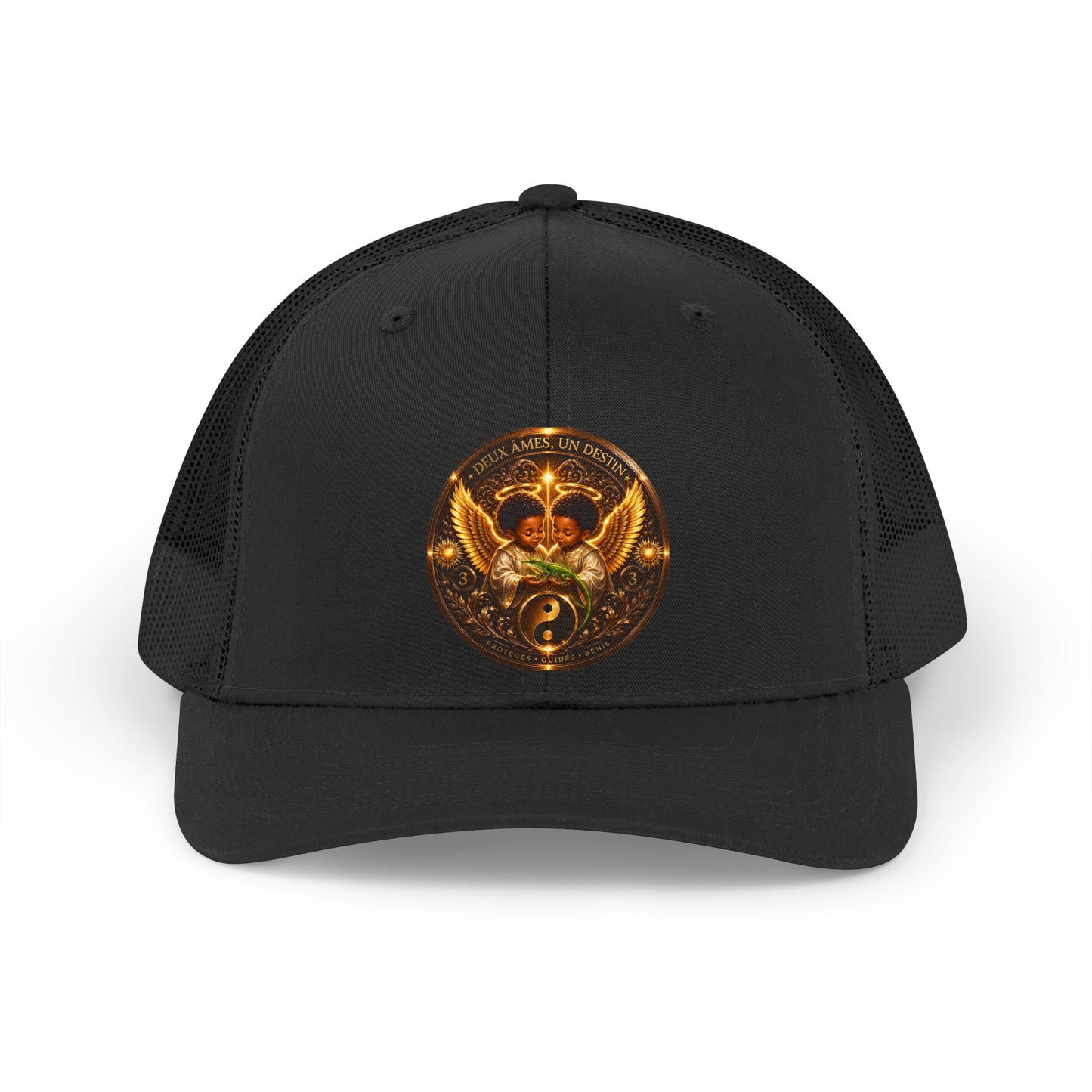 Merch Wars Product 015 -Trucker Hat — Retro  Mesh Cap by Marasa Yo V2