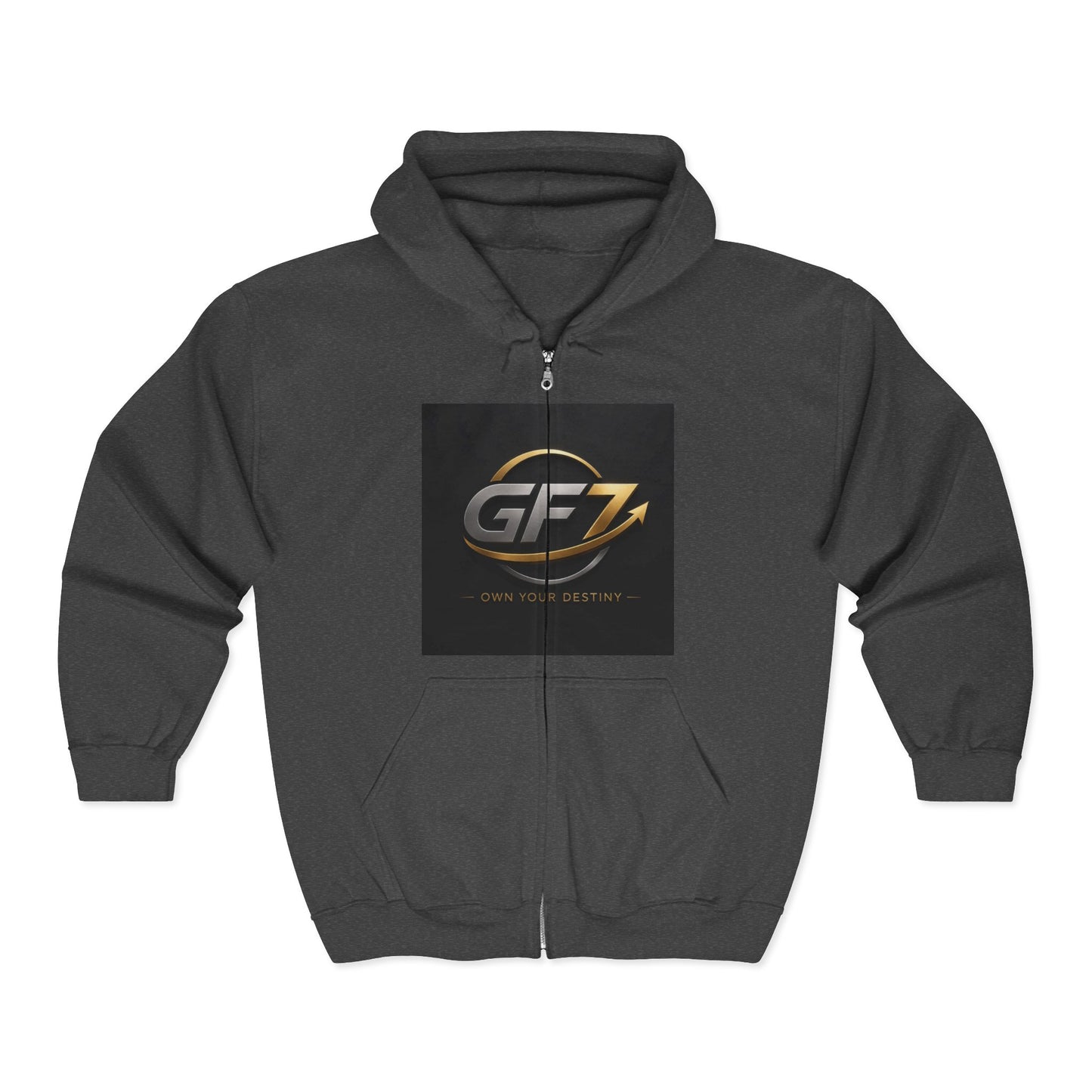 Merch Wars Product 012 Zip Hoodie Pullover/  Gildan 18600/ Size: 4500X3000 px  V2 by Fredo