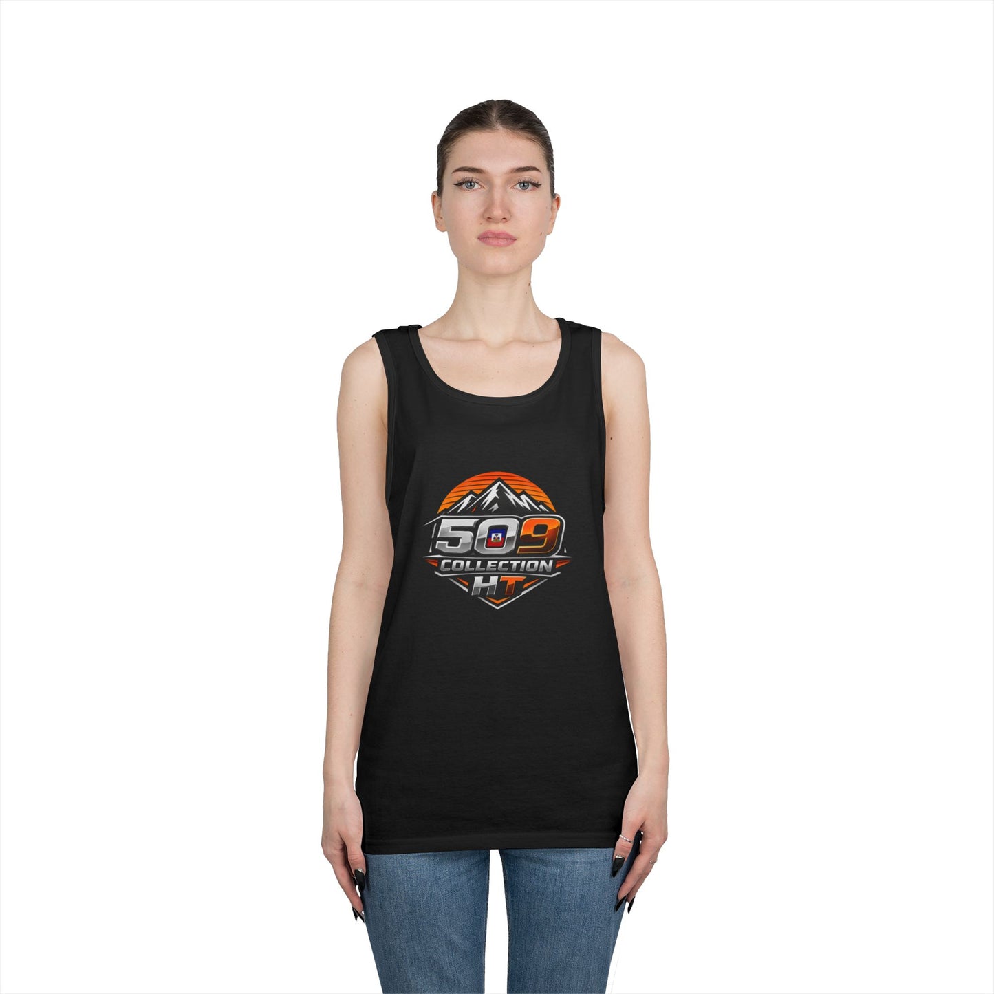 Merch Wars Product 006 Tank Top / Gildan 5200/ Size: 3000X3413 px by Glory to Lord