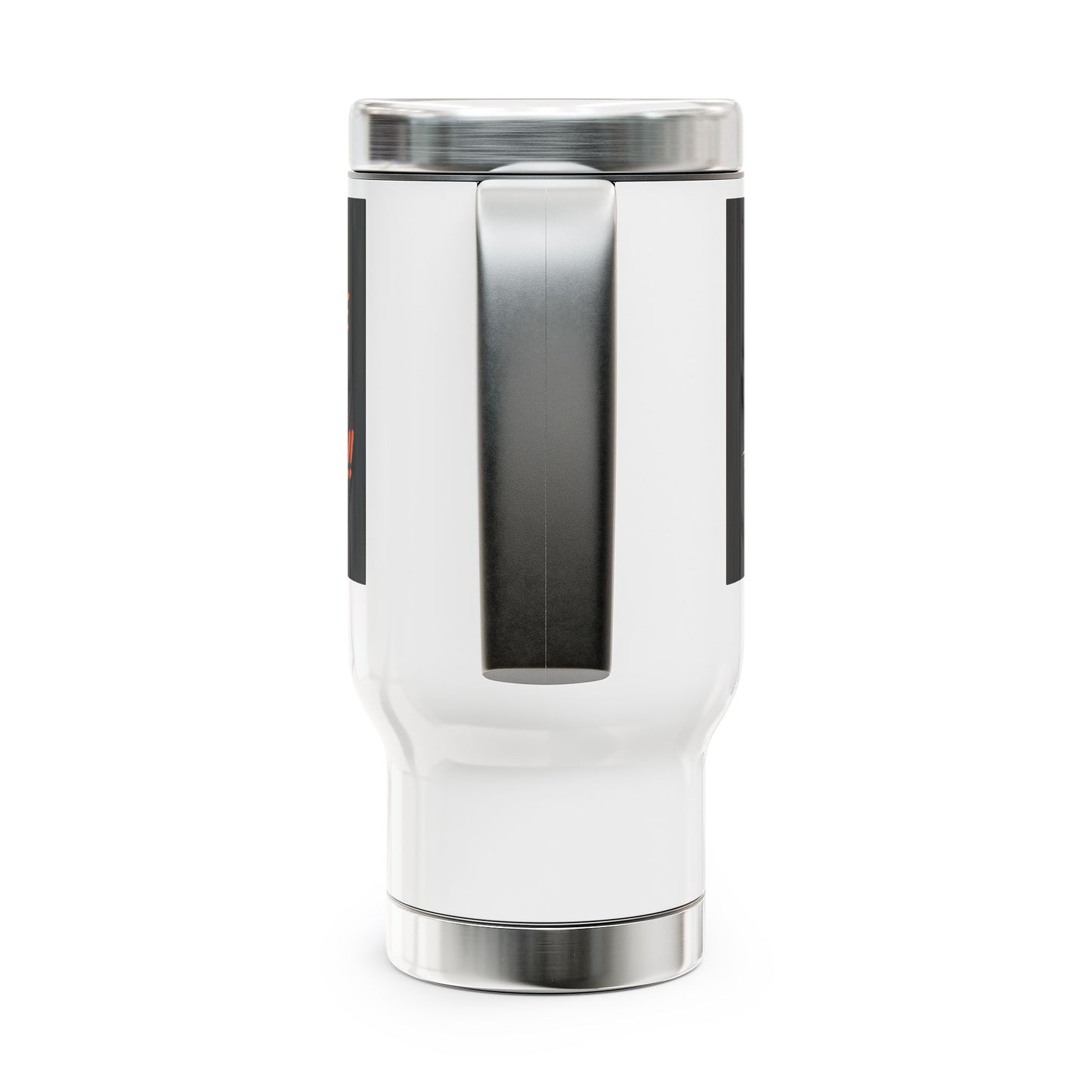 Merch Wars Product 017 Stainless Steel Travel Mug — 14oz Insulated Handle Tumbler by Glory to Lord