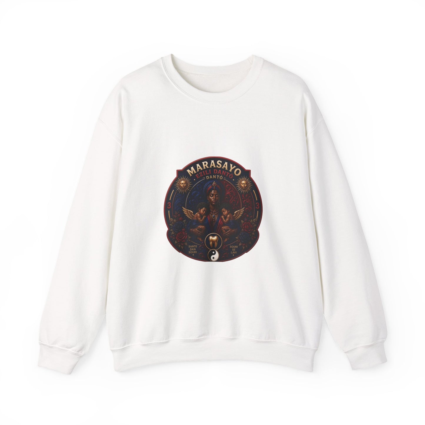 Merch Wars Product 013 Crewneck Sweatshirt/ Gildan 18000/ Size: 3852X4398 px by Marasa yo V3