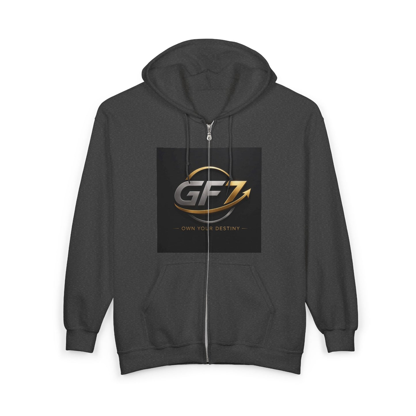 Merch Wars Product 012 Zip Hoodie Pullover/  Gildan 18600/ Size: 4500X3000 px  V2 by Fredo