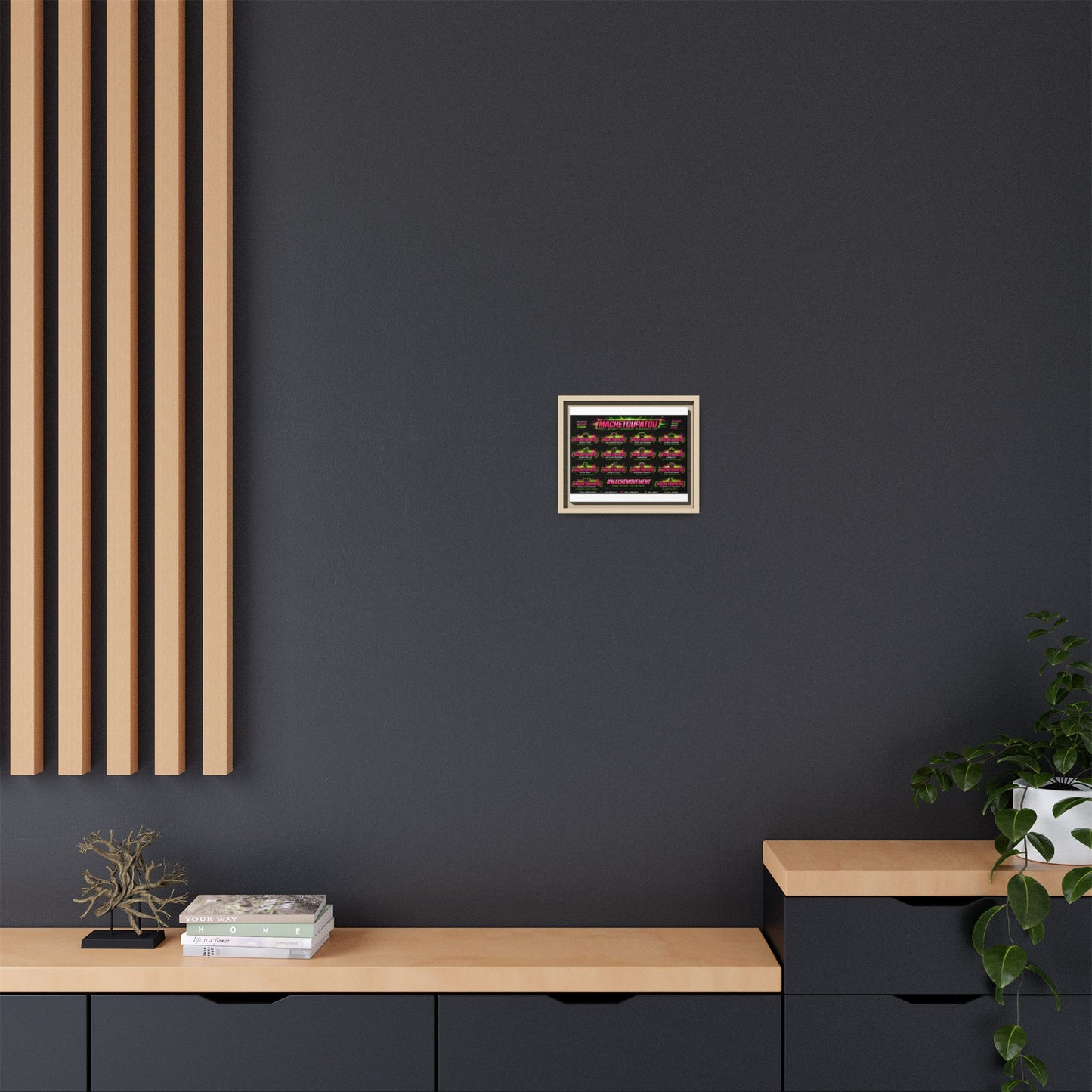 Template Merch Wars Product 002 : Matte Canvas, Framed (Multi-color) / Desing (3000X2400 px) / Multiple Colors /30$