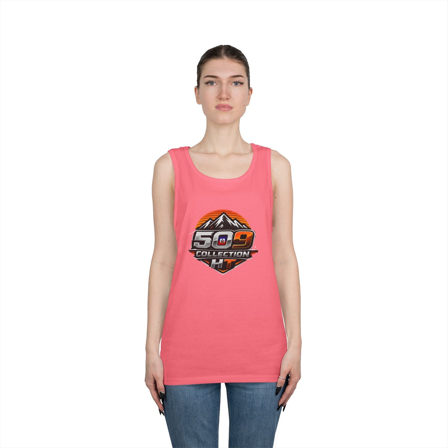 Merch Wars Product 006 Tank Top / Gildan 5200/ Size: 3000X3413 px By Glory to Lord