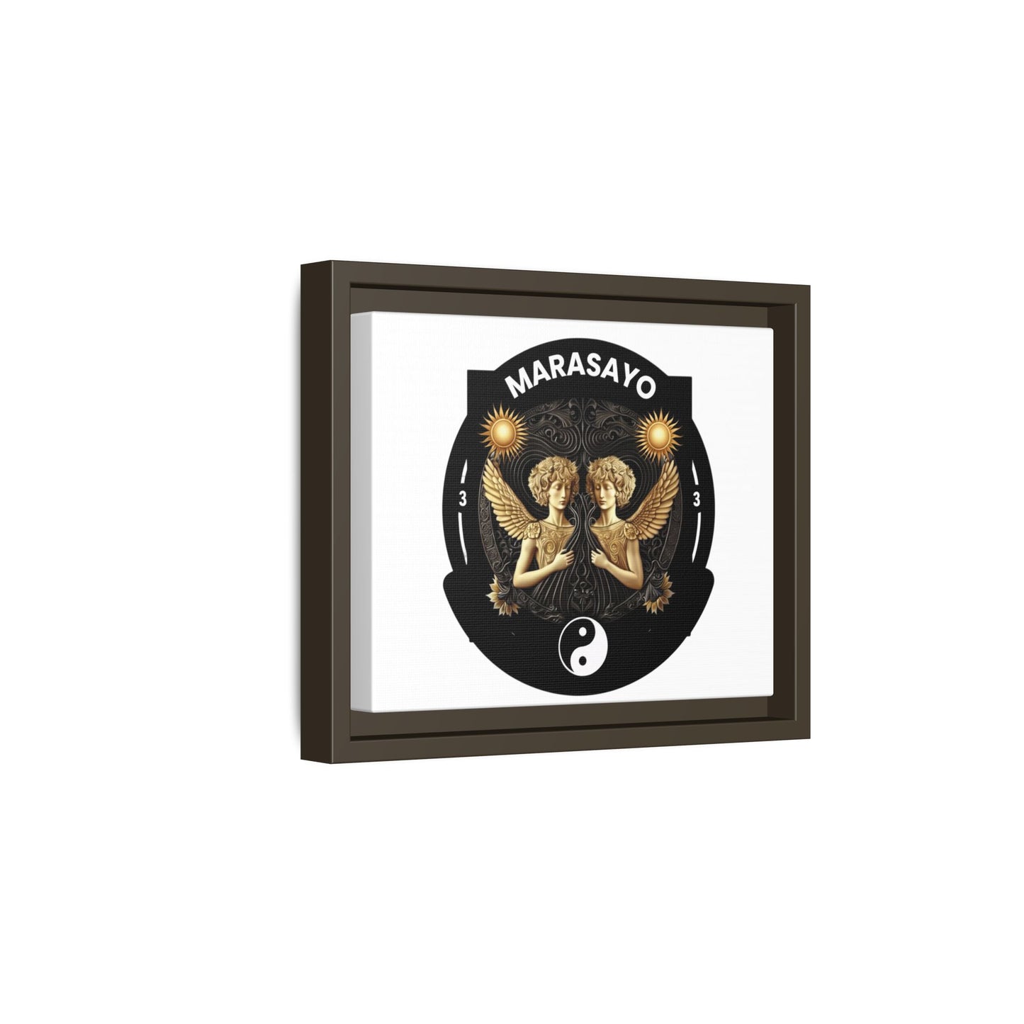 Merch Wars Product 002 : Matte Canvas, Framed (Multi-color) / Desing (3000X2400 px) / Multiple Colors / by Marasa Yo V1