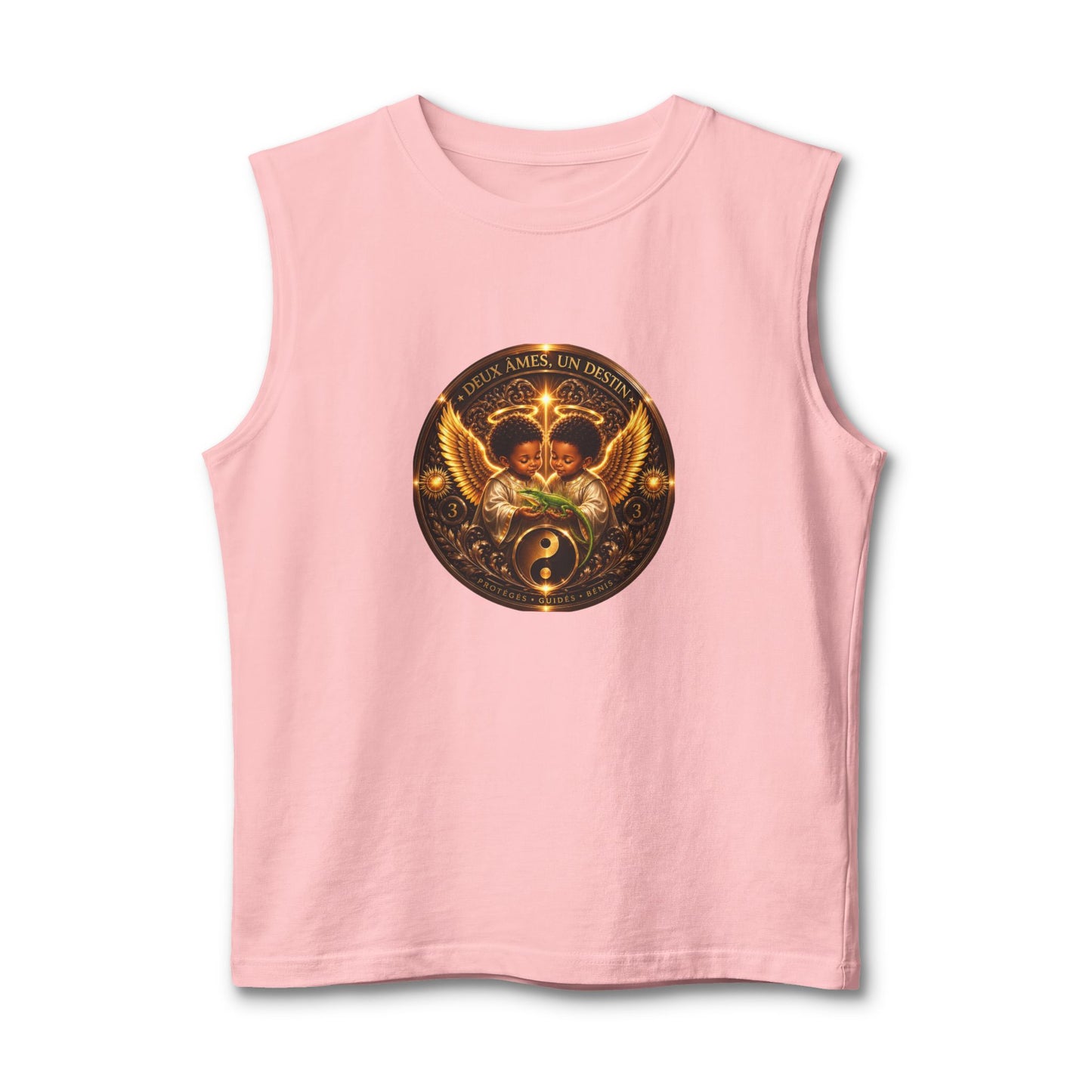 Merch Wars Season 3 Product 008 Graphic Muscle Tank — by Marasa Yo V2