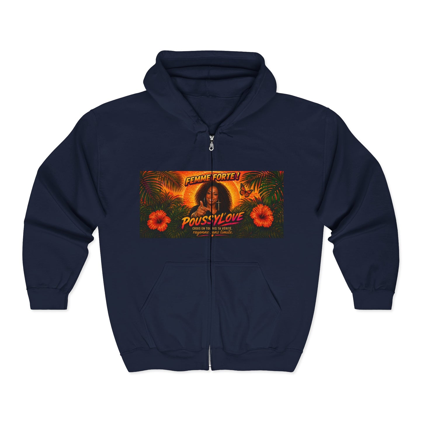 Merch Wars Product 012 Zip Hoodie Pullover/  Gildan 18600/ Size: 4500X3000 px By Poussylove